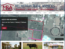 Tablet Screenshot of millmerranruralagencies.com.au